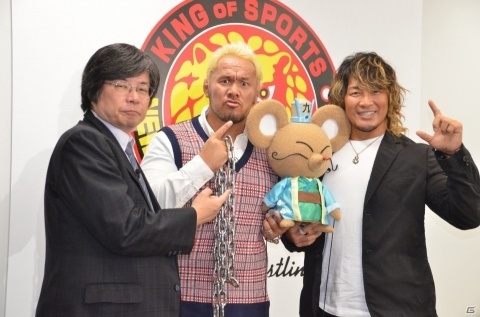 新日本プロレスの棚橋選手、真壁選手がゲーム内キャラクターとして登場決定！「九州三国志」発表会をレポートの画像13