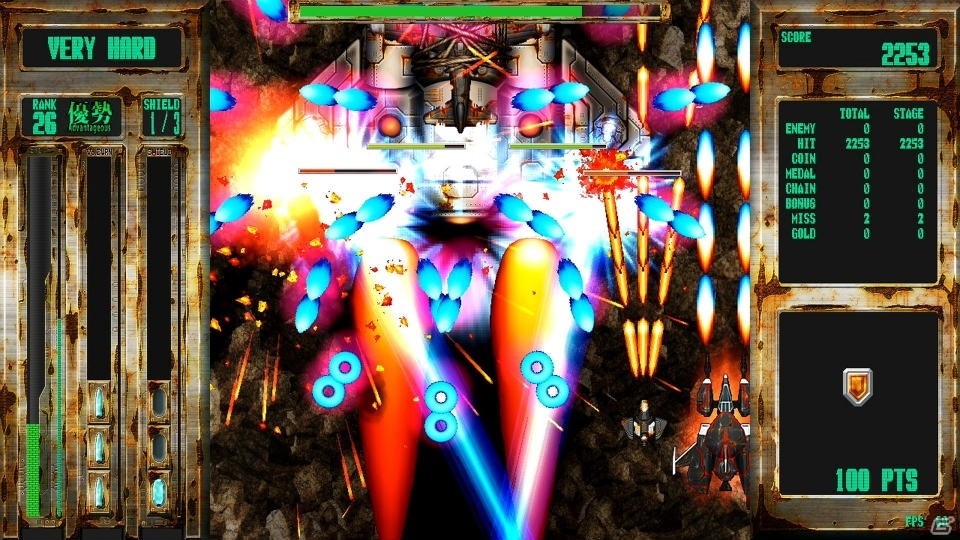 硬派な激・攻撃型縦スクロールSTG「Steel Vampire / 鋼鉄のヴァンパイア」がSteamで配信の画像13