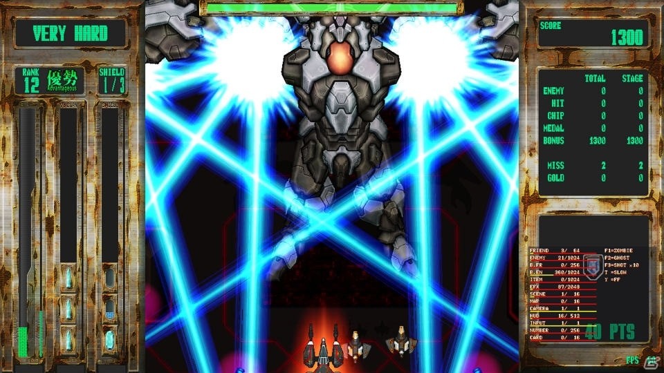 硬派な激・攻撃型縦スクロールSTG「Steel Vampire / 鋼鉄のヴァンパイア」がSteamで配信の画像4