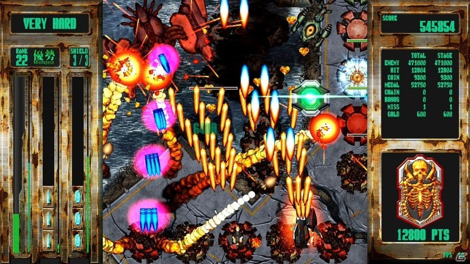 硬派な激・攻撃型縦スクロールSTG「Steel Vampire / 鋼鉄のヴァンパイア」がSteamで配信の画像6