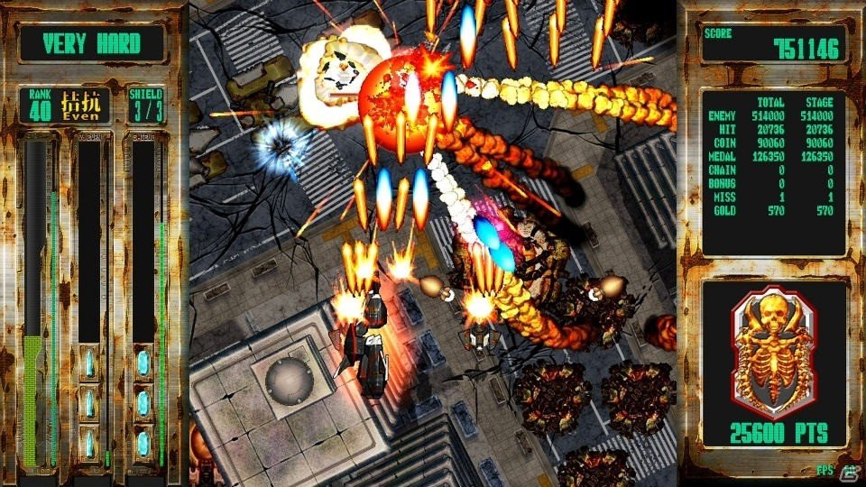 硬派な激・攻撃型縦スクロールSTG「Steel Vampire / 鋼鉄のヴァンパイア」がSteamで配信の画像8