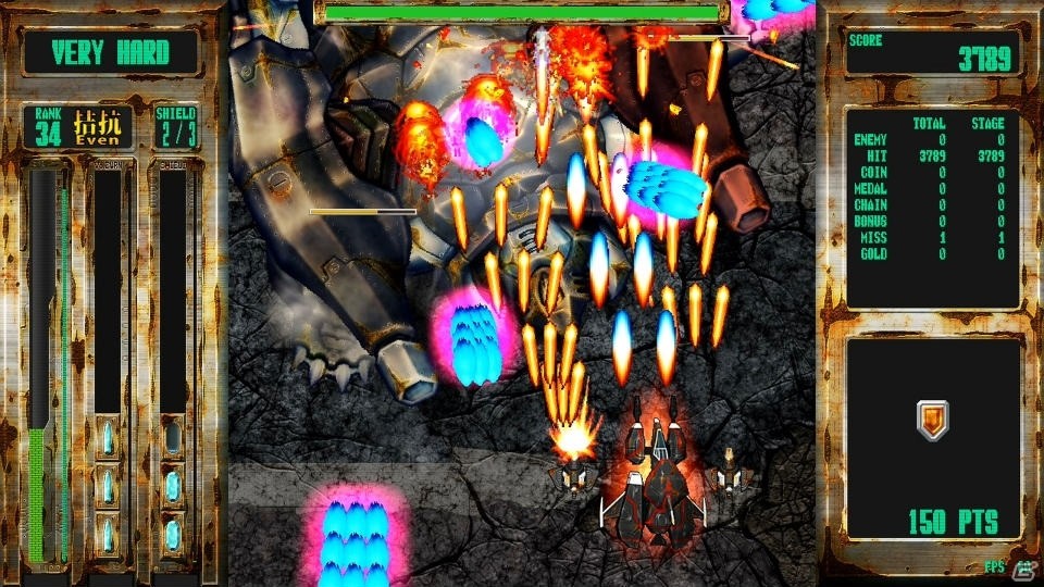 硬派な激・攻撃型縦スクロールSTG「Steel Vampire / 鋼鉄のヴァンパイア」がSteamで配信の画像9