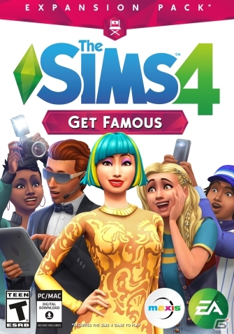「ザ・シムズ4」の拡張パック「The Sims 4 Get Famous」のPC/Mac版が発売！の画像1