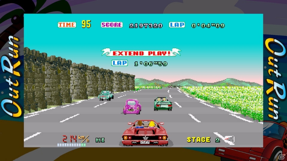 「SEGA AGES」第3弾の配信タイトルが「SEGA AGES アウトラン」に決定！名曲と共にヨーロッパを駆けめぐろうの画像2