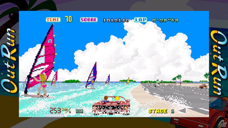 「SEGA AGES」第3弾の配信タイトルが「SEGA AGES アウトラン」に決定！名曲と共にヨーロッパを駆けめぐろうの画像3
