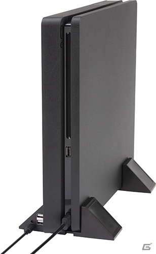 PS4/Nintendo Switch向けの縦置きスタンドが11月23日に発売！4ポートのUSBハブとアジャスター機能付きの画像4