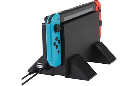 PS4/Nintendo Switch向けの縦置きスタンドが11月23日に発売！4ポートのUSBハブとアジャスター機能付き