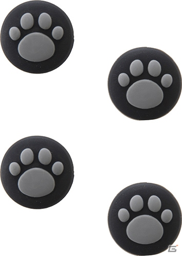 サイバーガジェット、「アナログスティックカバーねこにゃん」の新色「黒×グレー」と「茶×ピンク」が11月26日に発売！の画像6