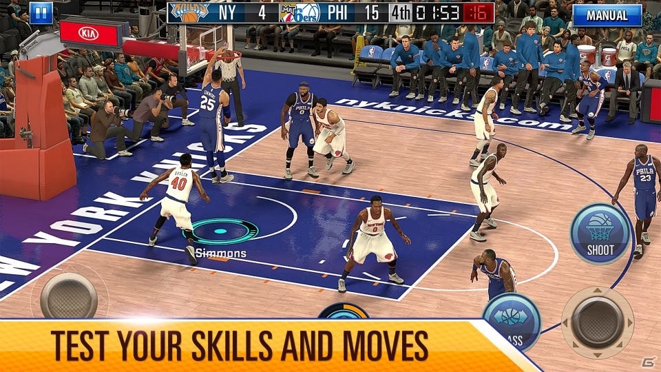 「NBA 2K」シリーズがいつでも無料で楽しめる「NBA 2K モバイル」iOS版が配信開始！Android版は事前登録をスタートの画像3