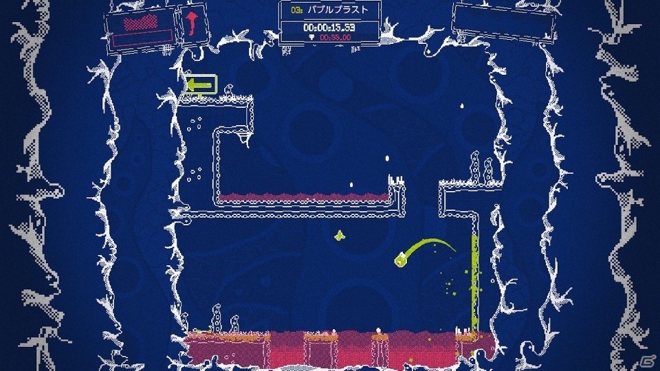 不思議な生き物・スライムさんを操作する2Dアクション「Slime-san:Superslime Edition」配信開始！の画像4