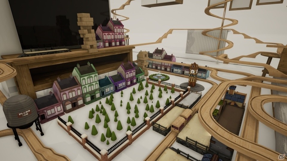 自分だけの電車セットが組み立てられる「Tracks – The Train Set Game」最新アップデートで日本語に対応の画像1