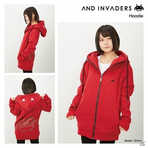 「スペースインベーダー」オリジナルアパレルブランド「AND INVADERS」のグッズがAmazonにて販売開始！の画像8