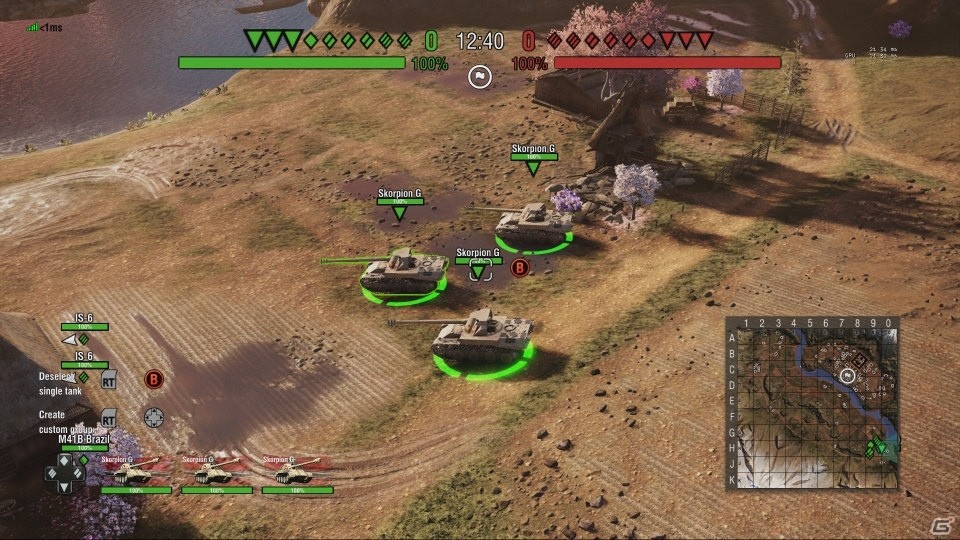 「World of Tanks: Mercenaries」新しいフランスのヒーロータンクや期間限定のRTSゲームモードが登場！の画像20