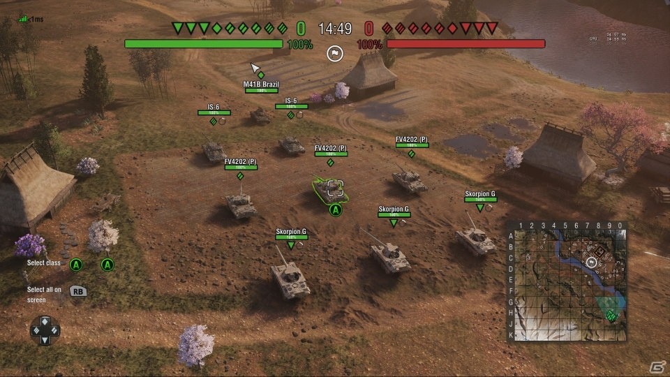 「World of Tanks: Mercenaries」新しいフランスのヒーロータンクや期間限定のRTSゲームモードが登場！の画像21