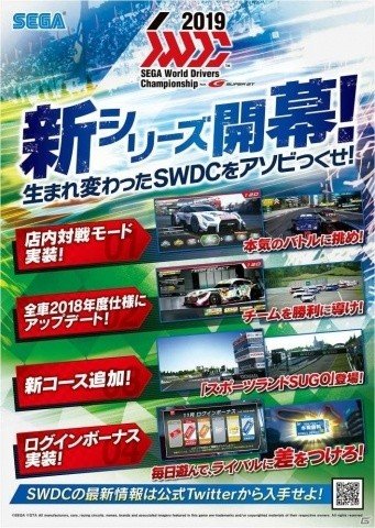 「SEGA World Drivers Championship」12月5日に店内対戦モードの追加などを含む大型アップデートが実施！の画像2