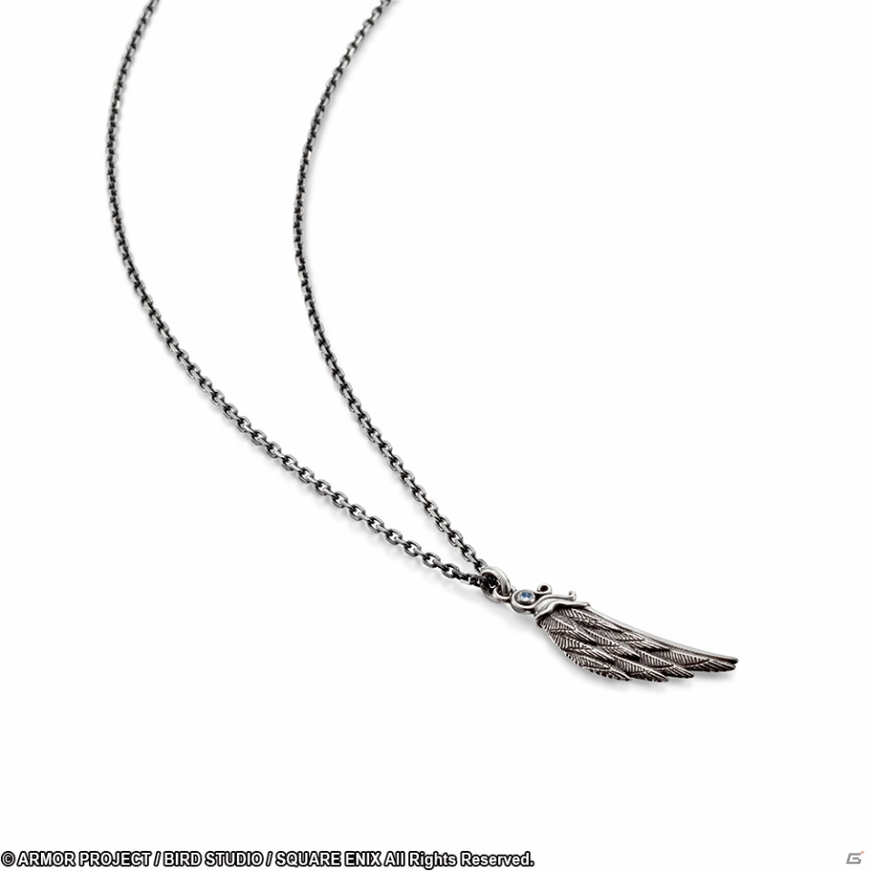 ドラゴンクエスト シルバーアクセサリー「キメラのつばさ」が発売決定！羽根一枚一枚の立体感まで精巧に再現の画像2