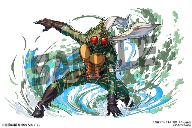 昭和から平成まで歴代のライダーが「パズドラ」に集結！「仮面ライダー」とのコラボが12月3日より開始の画像5