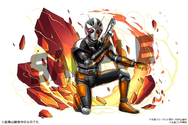 昭和から平成まで歴代のライダーが「パズドラ」に集結！「仮面ライダー」とのコラボが12月3日より開始の画像7