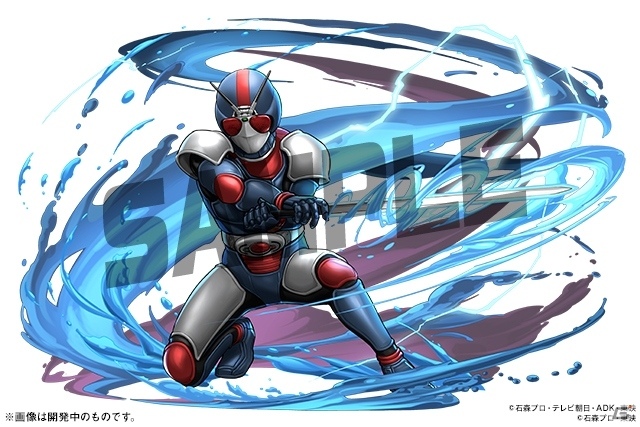 昭和から平成まで歴代のライダーが「パズドラ」に集結！「仮面ライダー」とのコラボが12月3日より開始の画像8