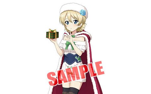 ダージリン、ローズヒップなどが登場！「ガールズ＆パンツァー 戦車道大作戦！」クリスマスガチャ開催