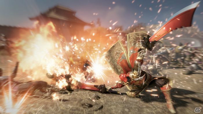 「真・三國無双8」追加武器DLC第1弾「火塵双刀」のアクション動画が公開！孫堅が繰り出す固有アクションに注目の画像1