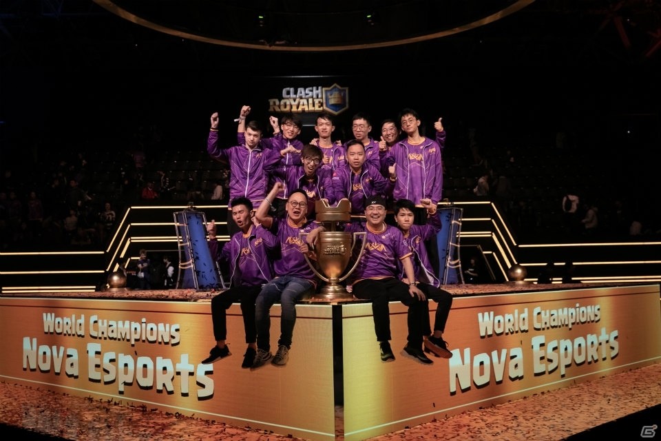 中国代表・Nova Esportsが初の世界チャンピオンに輝いた「クラロワリーグ 世界一決定戦2018」オフィシャルレポートがの画像1