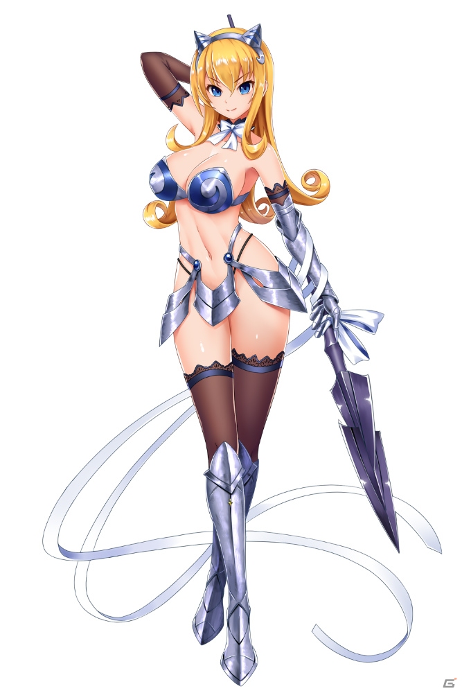 「クイーンズブレイド WHITE TRIANGLE」レイナ、エリナ、アイリ、ナナエルのビジュアルが公開！の画像3