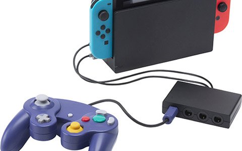 Switchでゲームキューブ用コントローラーが使用できる変換アダプターが12月7日に発売！