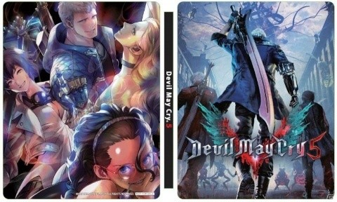 「デビル メイ クライ 5」ゲオ限定予約特典のオリジナルスチールブックのデザインが決定！の画像1