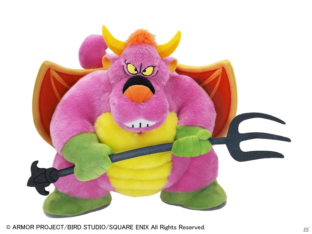 「ドラゴンクエストモンスター」ぬいぐるみシリーズにアークデーモン、ギガンテス、マドハンドが登場！の画像1