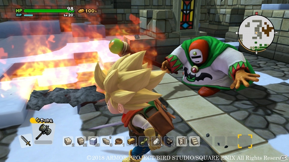 「ドラゴンクエストビルダーズ2　破壊神シドーとからっぽの島」ハーゴン教団との戦いに明け暮れる島を紹介の画像11