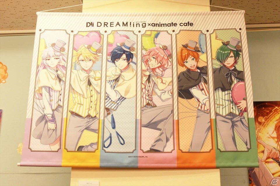 描き下ろしイラスト満載の「DREAM!ing」アニメイトカフェショップ池袋のコラボカフェ内覧会をレポートの画像11