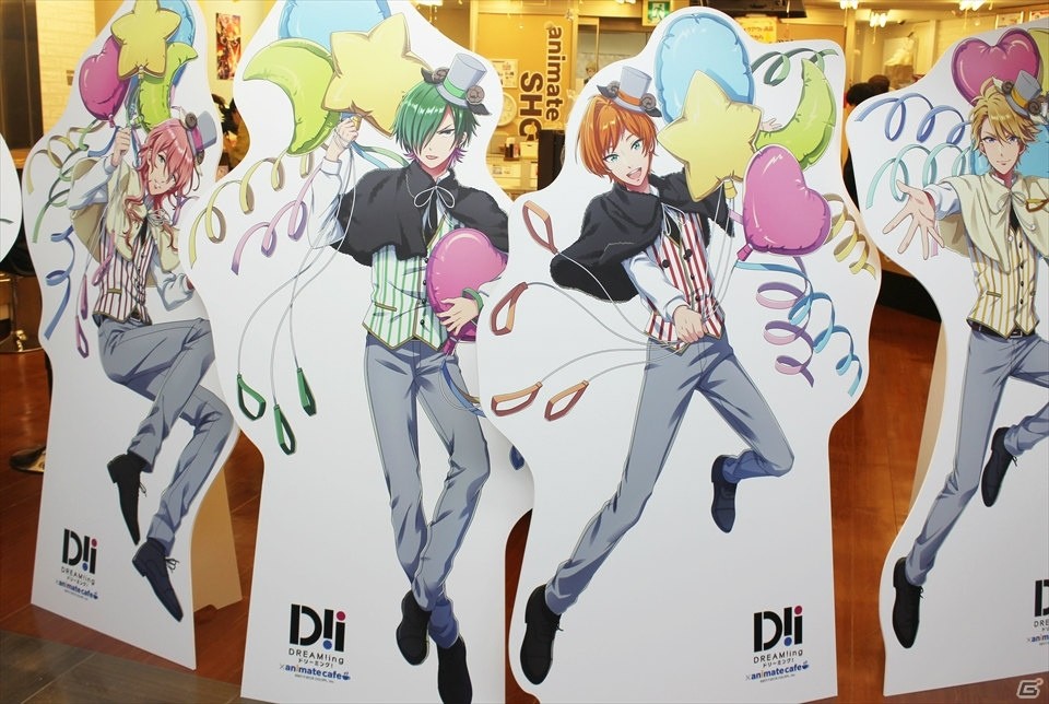 描き下ろしイラスト満載の「DREAM!ing」アニメイトカフェショップ池袋のコラボカフェ内覧会をレポートの画像3