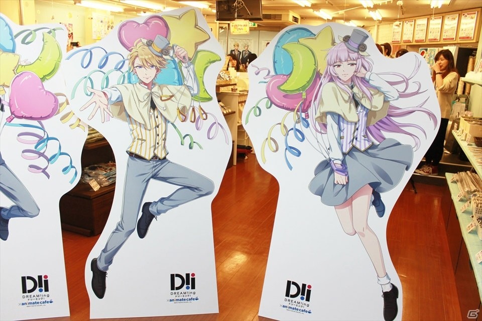 描き下ろしイラスト満載の「DREAM!ing」アニメイトカフェショップ池袋のコラボカフェ内覧会をレポートの画像4