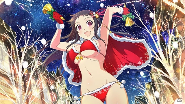 「シノビマスター 閃乱カグラ NEW LINK」サンタ水着姿のシノビ少女たちが登場する「閃乱フェス」第2弾が開催！の画像16
