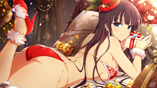 「シノビマスター 閃乱カグラ NEW LINK」サンタ水着姿のシノビ少女たちが登場する「閃乱フェス」第2弾が開催！の画像3