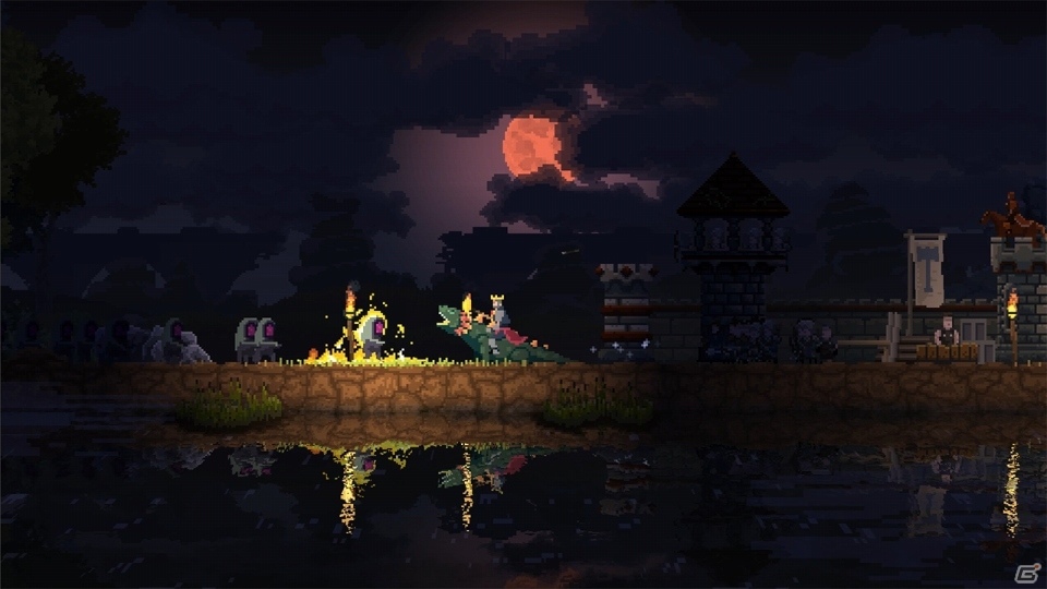 領主となって怪物たちと戦う戦略アドベンチャー「Kingdom：Two Crowns」がPS4/Xbox One/Switch/Steamの4プラットフォームで配信開始！の画像7