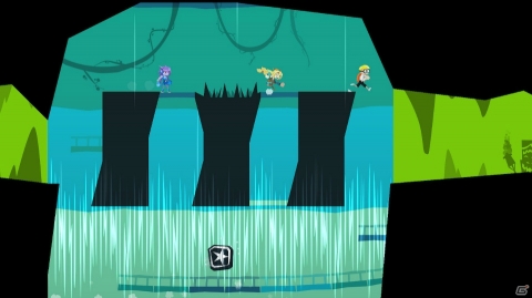 変化し続けるステージ上で簡単バトル！1人でもみんなでも遊べるアクションゲーム「Runbow」が配信開始！の画像5