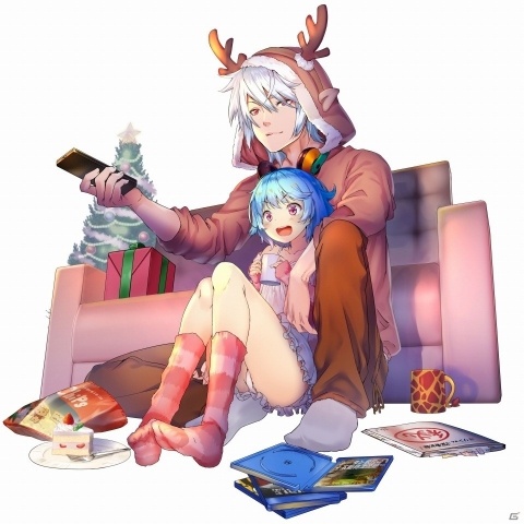 「感染×少女」にて「甘噛綴（CV：赤﨑千夏）」がXmas衣装で登場するクリスマスイベントが開催！の画像10