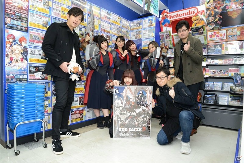 無料アップデートの続報や各種施策が発表された「ゴッドイーター3」発売記念イベントの画像8