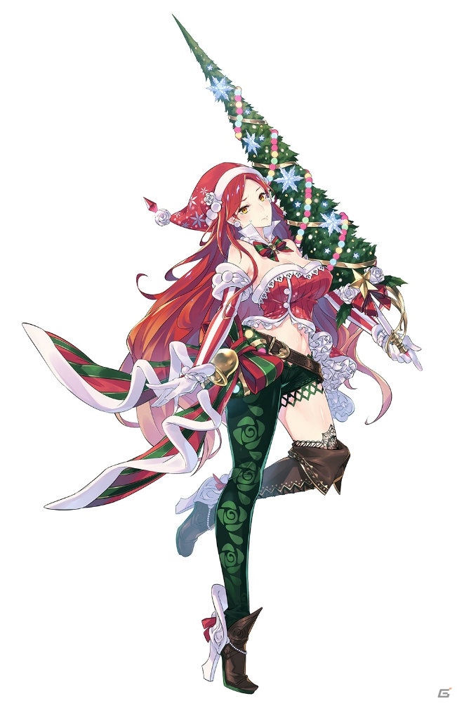 「イドラ ファンタシースターサーガ」サンタ衣装のローザリンデが登場するクリスマスイベントが開催！の画像1