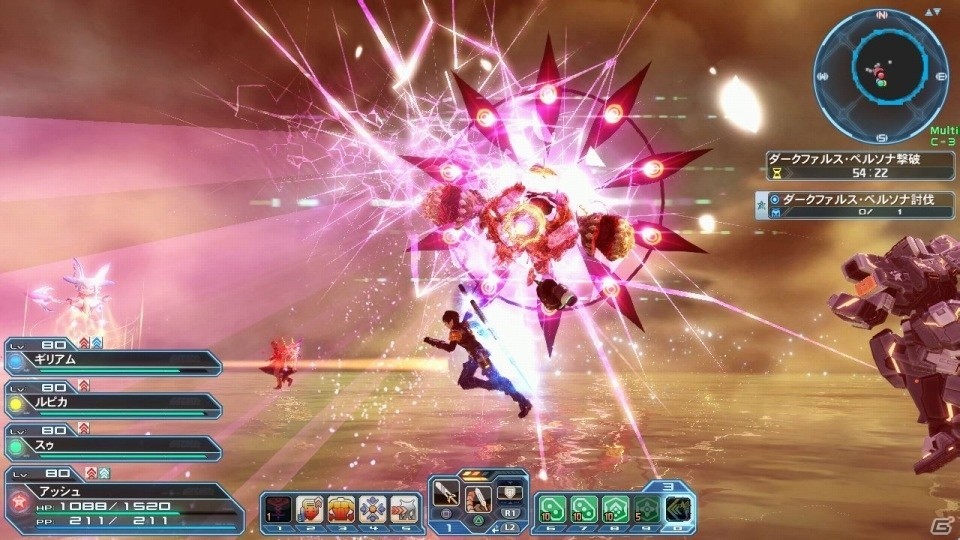 「ファンタシースターオンライン2」レアリティ★15武器がついに登場！新レイドボス「ダークファルス【仮面】」の配信もの画像11