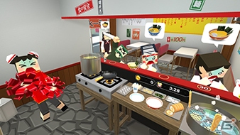 プレイスタイルは無限大！ラーメン屋体験ゲーム「カウンターファイト」がPS VRに登場の画像10