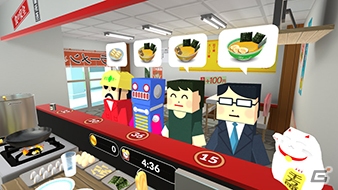 プレイスタイルは無限大！ラーメン屋体験ゲーム「カウンターファイト」がPS VRに登場の画像2