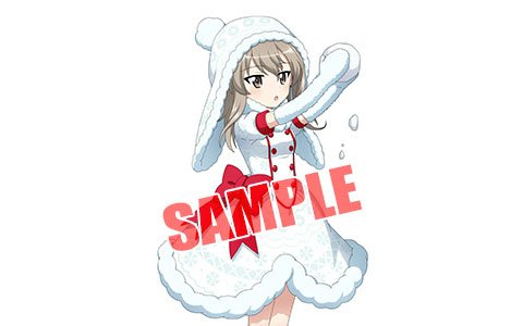 「ガールズ＆パンツァー 戦車道大作戦！」クリスマス衣装姿のアズミ、島田愛里寿、メグミが登場！公式戦が開催