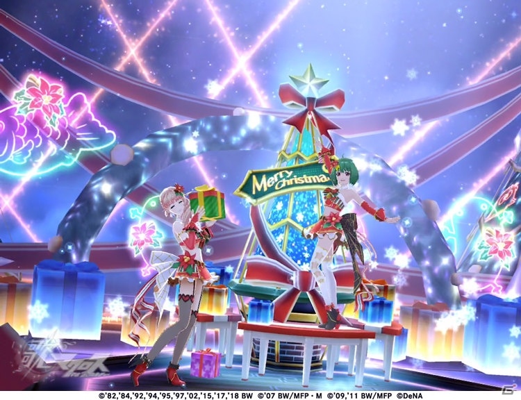 「歌マクロス スマホDeカルチャー」シェリルのサンタ衣装が登場！イベント「サンタクロースでなんかいられない！」が開催の画像3