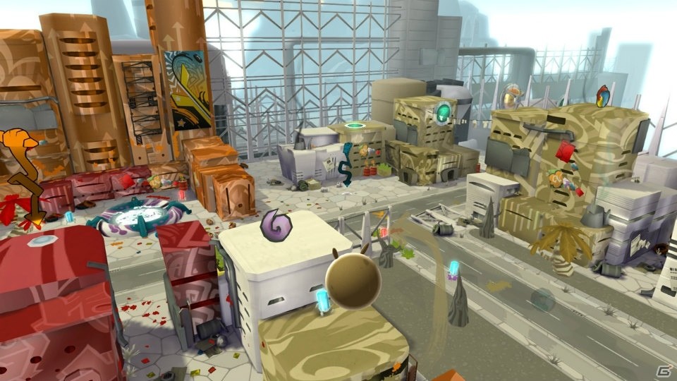 世界を染め上げるぬりえアクションゲーム「ブロブ カラフルなきぼう（de Blob）」がSwtichで配信開始！の画像4