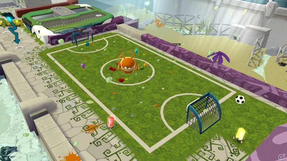 世界を染め上げるぬりえアクションゲーム「ブロブ カラフルなきぼう（de Blob）」がSwtichで配信開始！の画像5