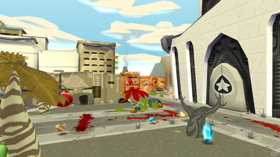 世界を染め上げるぬりえアクションゲーム「ブロブ カラフルなきぼう（de Blob）」がSwtichで配信開始！の画像6
