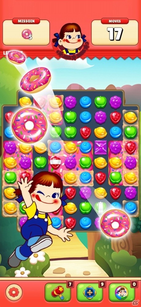 iOS/Android「ミルキーマッチ：ペコちゃんパズルゲーム」事前登録が開始！の画像3